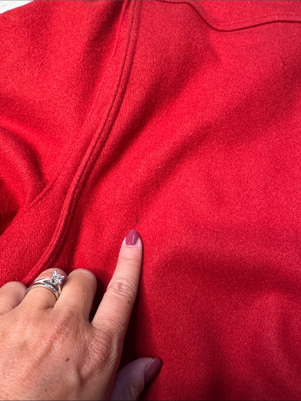 Vintage 80’s red bomber jacket - Picture 8 of 16